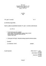 Paraugs 'Dokumenti', 1.