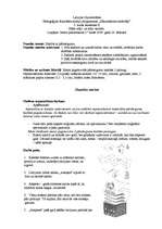 Konspekts 'Mājturības stundas plāns 2.klasei', 1.