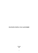 Prakses atskaite 'Akadēmiskā vēsture ginekoloģijā', 1.