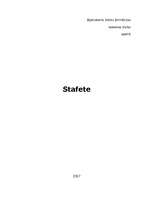 Konspekts 'Stafete ', 1.