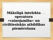 Prezentācija 'Mākslīgā intelekta operatoru civiltiesiskā atbildība un vainojamība', 1.