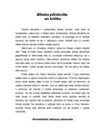 Referāts 'Bībeles pētniecība un kritika', 1.