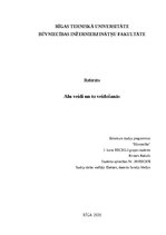 Referāts 'Alu veidi un to veidošanās', 1.