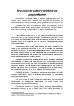 Eseja 'Ārpuscenas faktoru ietekme uz pieprasījumu vai piedāvājumu', 1.