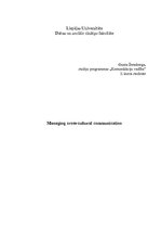 Referāts 'Managing Cross Cultural Communication', 1.