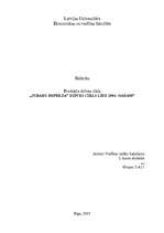 Konspekts 'Produkta dzīves cikls. Subaru Impreza', 1.