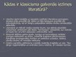 Prezentācija 'Klasicisma literatūra', 4.