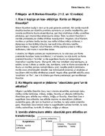 Konspekts 'Hēgeļa un Marksa filosofija', 1.