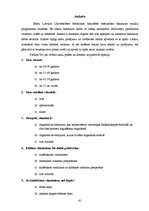 Referāts 'Iedzīvotāju paradumi vitamīnu izvēlē un lietošanā', 41.