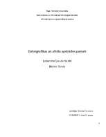 Konspekts 'Datorgrafikas un attēlu apstrādes pamati. Bezier līknes', 1.