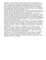 Eseja 'Conflicts in the Godfather', 1.