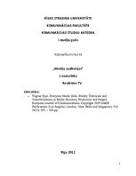 Konspekts 'Realitātes TV', 1.