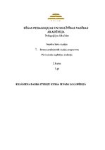 Prezentācija 'Logopēdijas eksāmena darbs', 1.