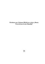 Eseja 'Pārdomas par Saimona Blekbērna rakstu "Domā. Neatvairāms ievads filosofijā"', 1.