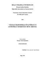 Konspekts 'Vācijas ekonomikas īpatnības un attīstības tendences mūsdienās', 1.