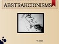 Prezentācija 'Abstrakcionisms', 1.