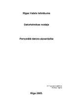 Referāts 'Personālā datora aizsardzība', 1.