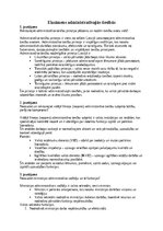 Konspekts 'Eksāmens administratīvajās tiesībās', 1.