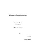 Referāts 'Produktu piesaiste tirgum', 1.