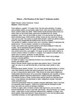 Konspekts 'Filmas "The Phantom of the Opera" vēstījuma analīze', 1.