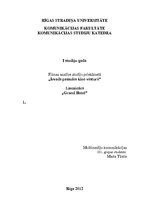 Eseja 'Filmas "Grand Hotel" analīze', 1.