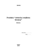 Referāts 'Attīstošas rotaļlietas bērniem', 1.