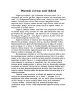 Eseja 'Dispersās sistēmas manā ikdienā', 1.