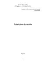 Prakses atskaite 'Pirmsskolas izglītības iestāde "Zīle”', 1.