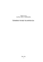 Referāts 'Līderības teoriju klasifikācija', 1.