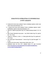 Prakses atskaite 'Viesnīcas X finanšu rādītāju analīze', 31.