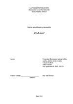 Prakses atskaite 'Mācību prakse finanšu grāmatvedībā', 1.