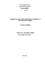 Referāts 'Liepājas Karostas tūrisma piedāvājuma izvērtējums un pilnveidošanas iespējas', 1.