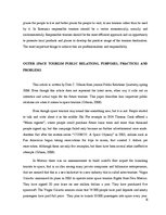 Referāts 'Public Relations in Tourism Marketing', 6.