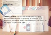 Referāts 'Public Relations in Tourism Marketing', 13.