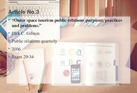 Referāts 'Public Relations in Tourism Marketing', 23.