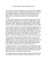 Eseja 'Latvijas pasākumi Eiropas prezidentūras laikā', 1.