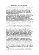 Eseja 'Recenzija par filmu "Dorians Grejs"', 1.