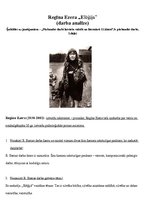 Konspekts 'R.Ezeras darba "Elēģija" analīze', 1.