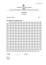 Konspekts 'Dokumentu sagatavošana. Praktiskais darbs lietvedībā', 19.