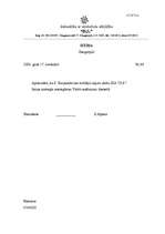 Konspekts 'Dokumentu sagatavošana. Praktiskais darbs lietvedībā', 21.