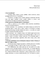 Konspekts 'Socializācija', 1.