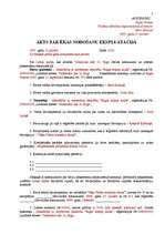 Paraugs 'Akts par ēkas nodošanu ekspluatācijā', 1.