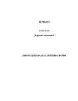Referāts 'Eiropas reģionālās attīstības fonds', 2.