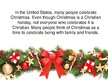 Prezentācija 'Christmas in America', 2.
