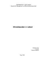 Eseja 'Lebensniveau der Bevolkerung', 1.