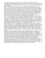 Eseja 'My Learning Profile', 1.