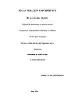 Konspekts 'Eiropas valstu attīstība pēc Pirmā pasaules kara', 1.