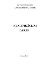 Diplomdarbs 'Dzelzs deficīta anēmijas veicinošie faktori sievietēm', 1.