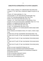 Diplomdarbs 'SIA "X" ārējie sakari un to ietekme uz uzņēmuma turpmāko attīstību', 50.