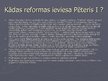 Prezentācija 'Pēteris Pirmais', 5.